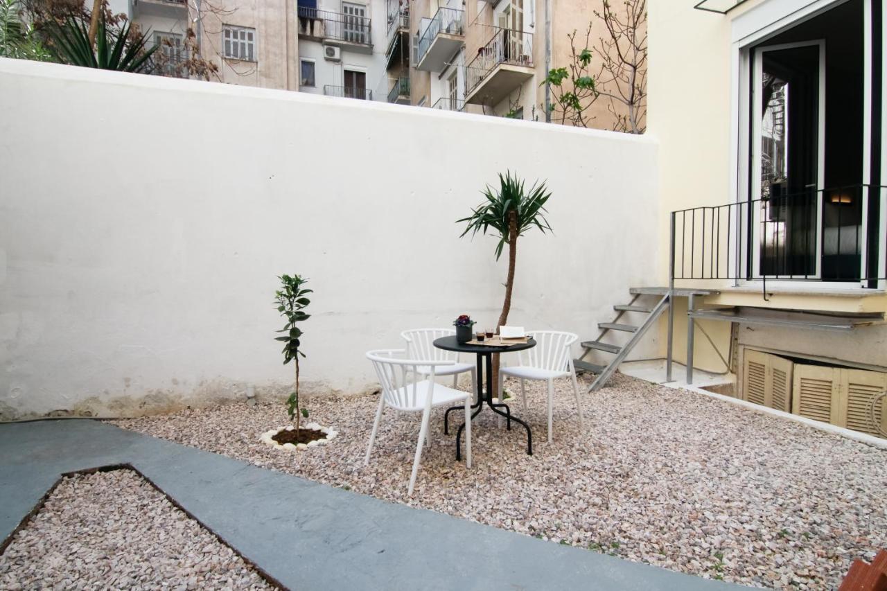 Patio Apartment Near Metro & Acropolis Aten Exteriör bild