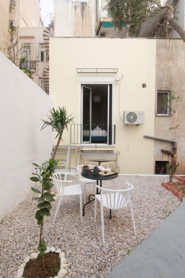 Patio Apartment Near Metro & Acropolis Aten Exteriör bild